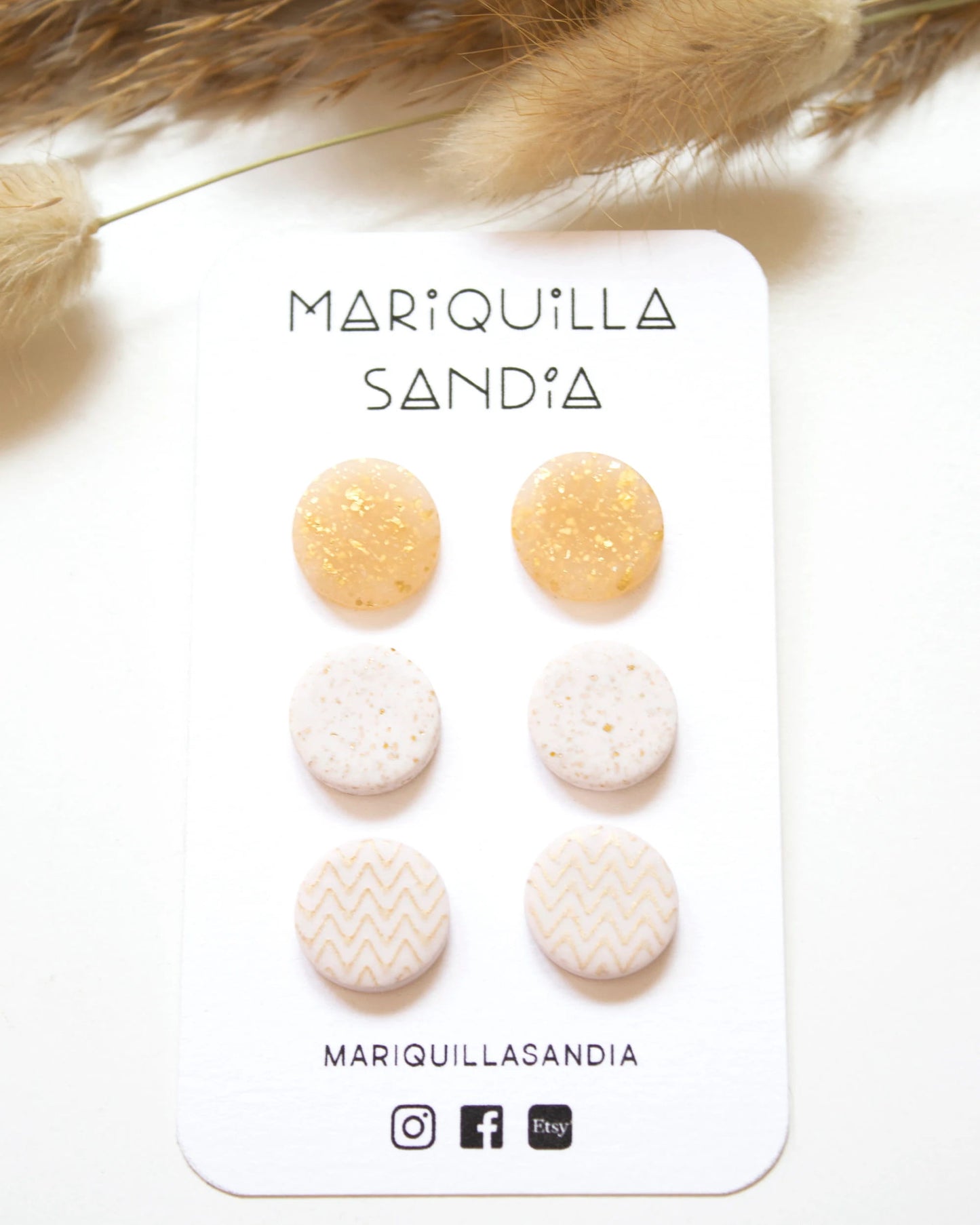 Dainty hypoallergenic stud earrings for everyday wear