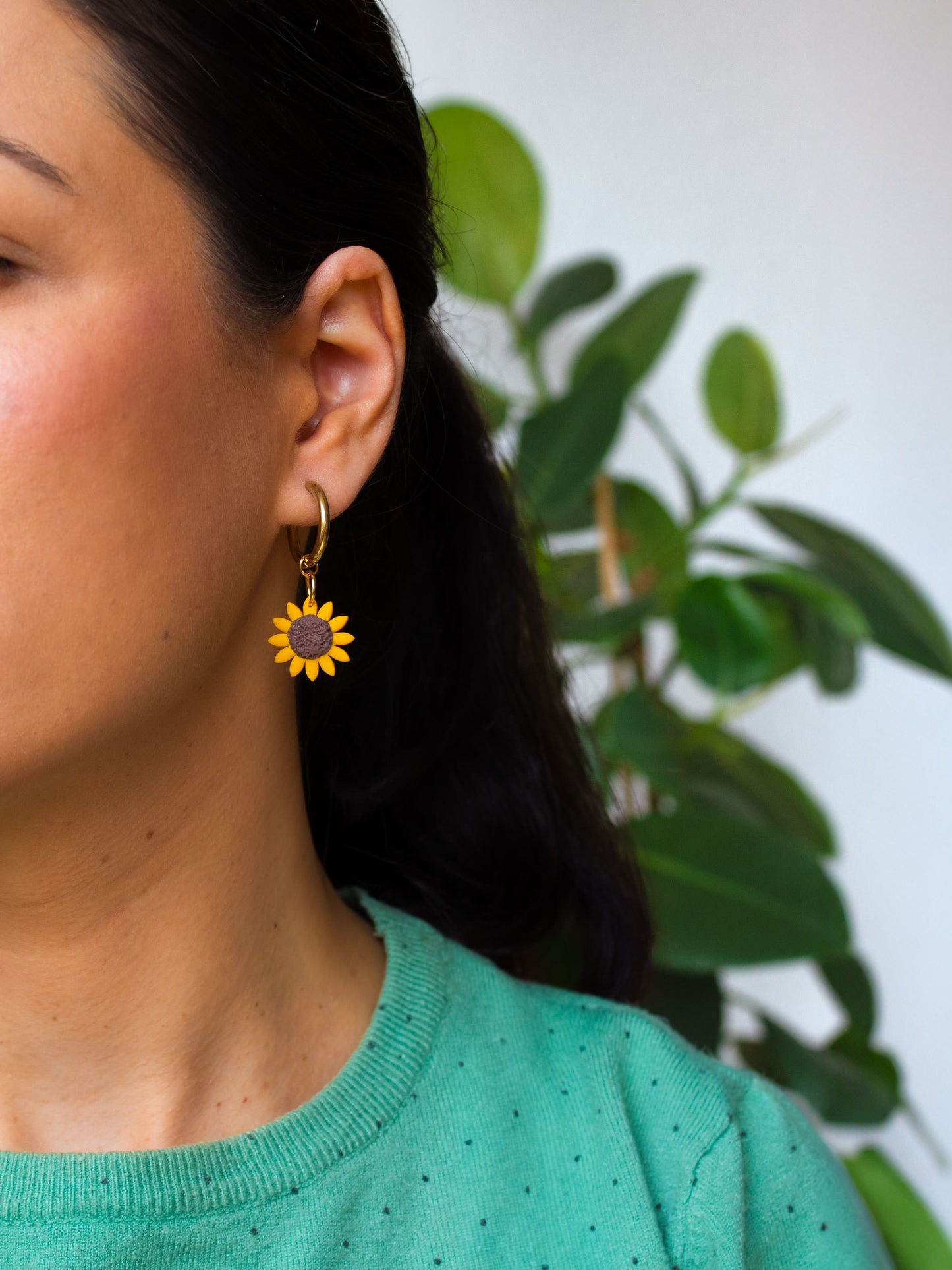 Flower Add On Charms for Hoop Earrings | Mix & Match Flower Charms