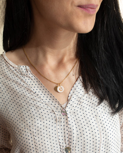Personalized Initial Necklace | Handmade custom jewelry