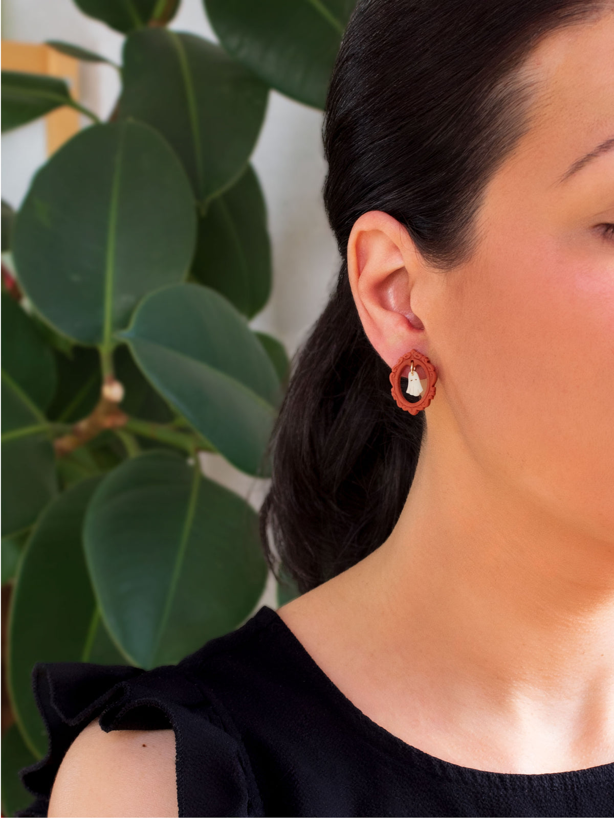 Spooky Halloween Stud Earrings | Glow in the Dark & Hypoallergenic Fall Jewelry